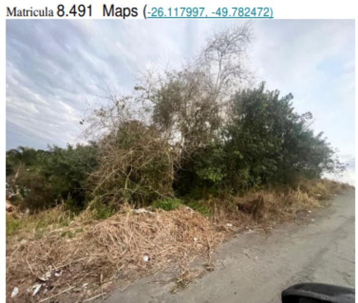 Imóvel mat. 8.491, Mafra/SC, localizado em Mafra - SC, bairro Jardim América