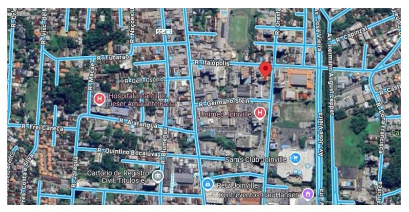 IMÓVEL MATRICULA 75.179, localizado em Joinville - SC