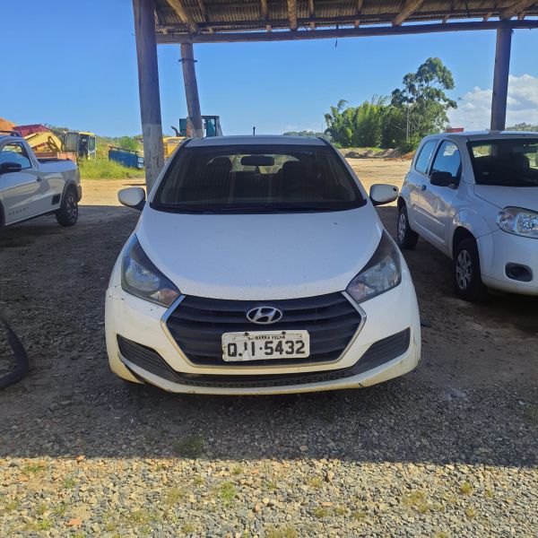 Veículo Hyundai HB20 HYUNDAI HB20 1.6 2018 Branca 2018 em leilão