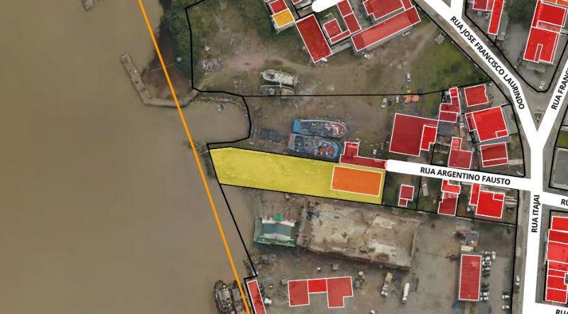 Terreno 1.026,00m2 são domingos - navegantes/sc.