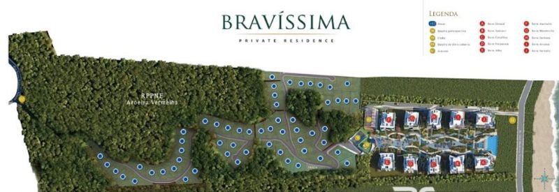 Lote 16 Cond. Bravissimo Praia Brava, Itajaí SC, localizado em Itajaí - SC, bairro Praia Brava