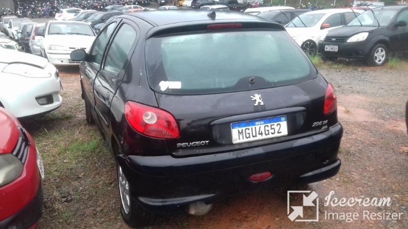 AUTOMÓVEL PEUGEOT/206 14 FELINE FX Ano: 2006/2007