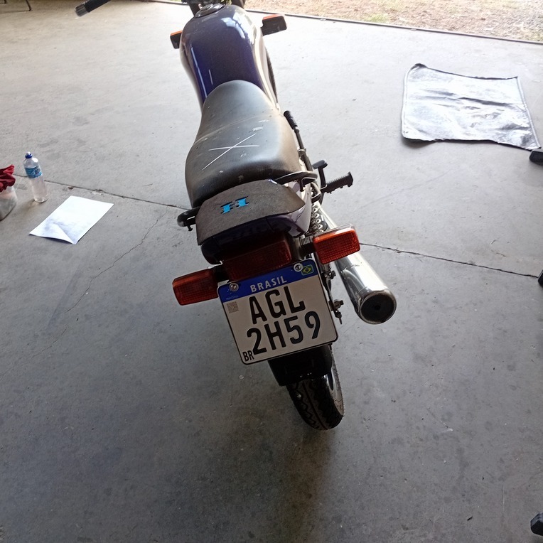 MOTOCICLETA HONDA/CG 125 TITAN Ano: 1996/1996
