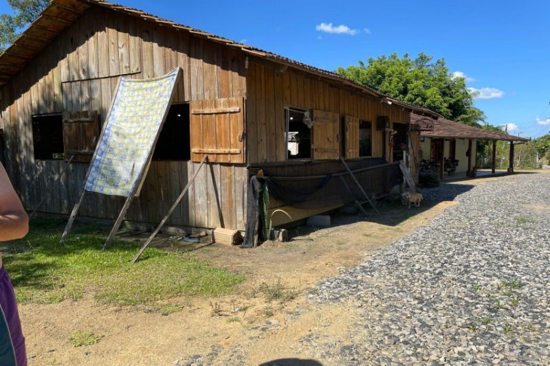 TERRENO RURAL COM ÁREA DE 2.485,12M2, localizado em Lontras - SC