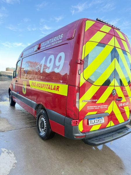 AMBULÂNCIA MERCEDES BENZ 416 DKTECH, ano 2020