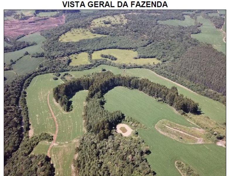 50% DO TERRENO RURAL em Lebon Régis/SC, localizado em Lebon Régis - SC