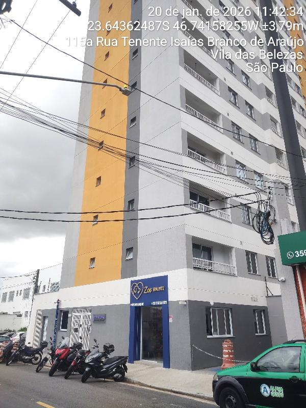 Apartamento, 40,06 m2 de área total, 28,61 m2 de á