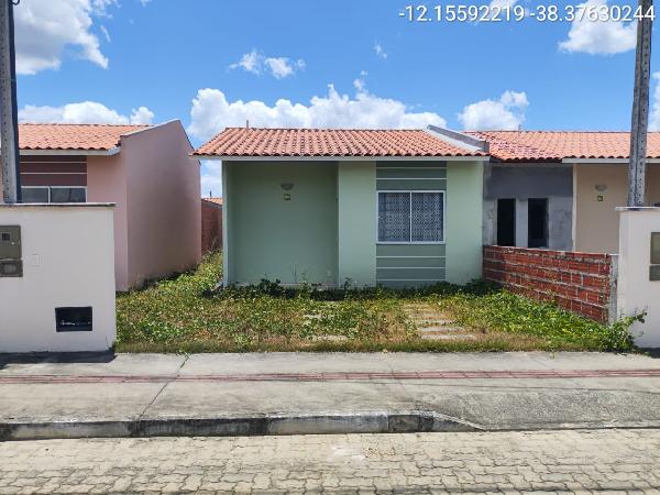 Casa, 45,27 m2 de área total, 45,27 m2 de área pri, localizado em Alagoinhas - BA, bairro Reserva das Mangueiras
