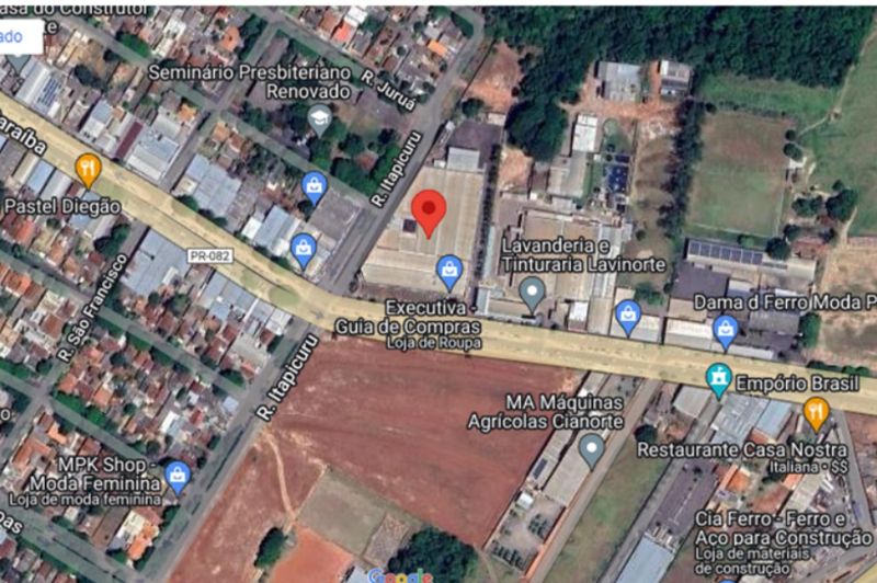 Loja no Shopping - Nabhan Cia Fashion, localizado em Cianorte - PR
