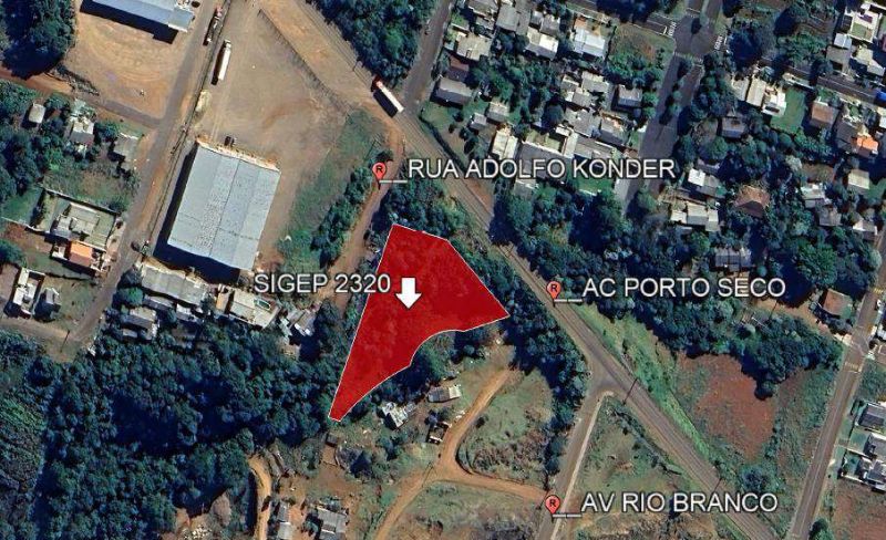 Terreno de 4.400,00 m² - Dionísio Cerqueira/SC, localizado em Dionísio Cerqueira - SC, bairro Salete