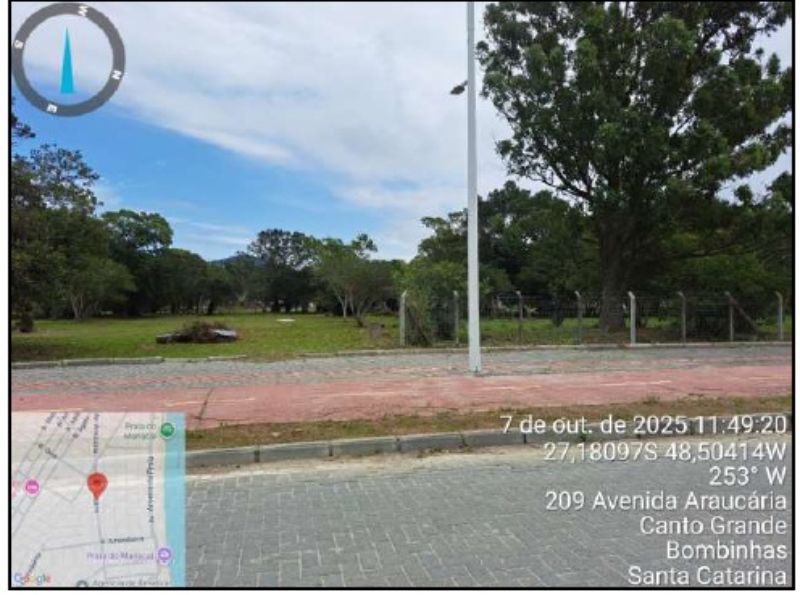 Terreno com 5.203,24m² - Canto Grande, localizado em Bombinhas - SC, bairro Canto Grande