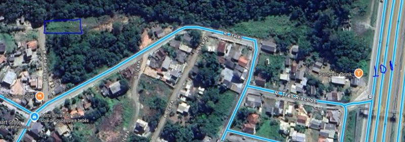 Imóvel, com área de 396,80m², BIGUAÇU/SC