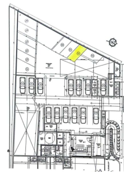 Vaga de garagem, matricula n° 42.163.