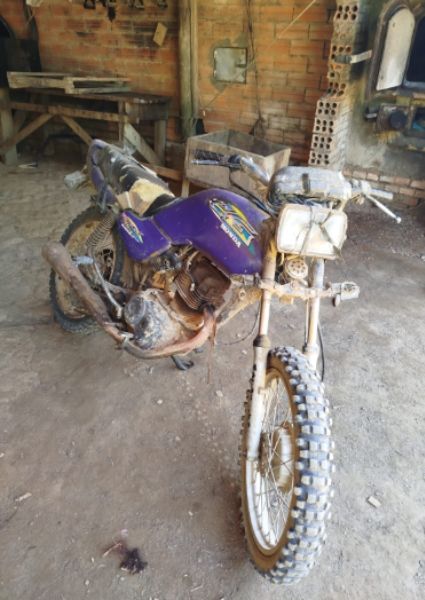 Veículo HONDA CG Motocicleta Honda CG 125 Titan 1998 1999 em leilão