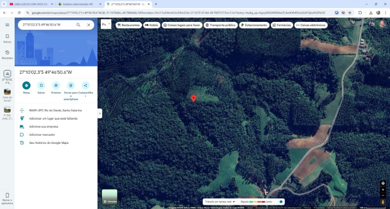 2ª PRAÇA:TERRENO RURAL ÁREA 104.835,00M² TERRA NUA, localizado em Rio Do Oeste - SC