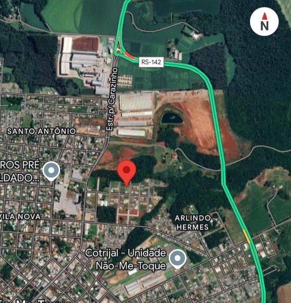 Terreno Urbano em Não-Me-Toque/RS, localizado em Não-me-toque - RS
