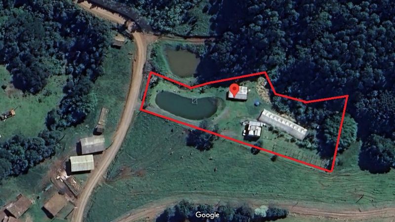 Sítio em Três Barras com 5.400m², localizado em Concórdia - SC