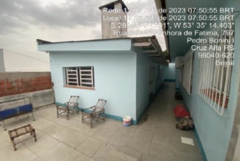 Terreno com casa em Cruz Alta/RS, localizado em Cruz Alta - RS