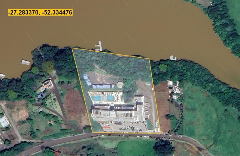Apto n° 319 no E-Suites Resort Termas, localizado em Itá - SC