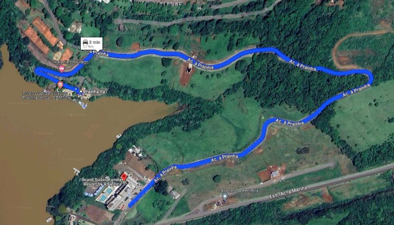 Apto n° 319 no E-Suites Resort Termas, localizado em Itá - SC