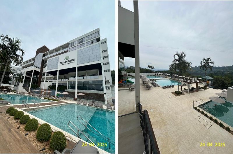 Apto n° 319 no E-Suites Resort Termas, localizado em Itá - SC
