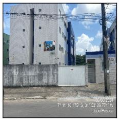 Apartamento, 45,7 m2 de área privativa, 2 qts, WC, localizado em João Pessoa - PB