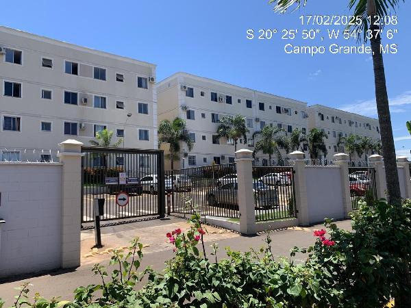 Apartamento, 58,81 m2 de área total, 39,96 m2 de, localizado em Campo Grande - MS