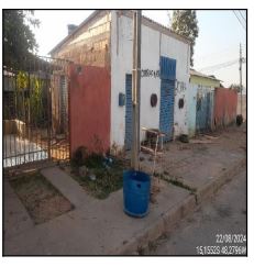 Casa, 67,68 m2 de área privativa, 225m2 de área d, localizado em Formosa - GO