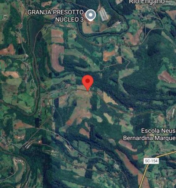 Terreno Rural com 46.500,00m², Rio Engano, localizado em Itá - SC