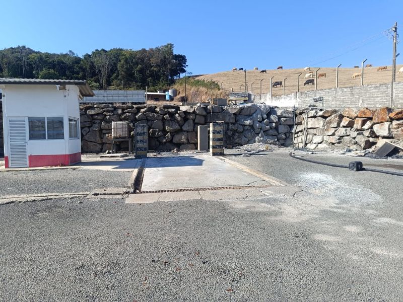 Terreno Industrial/fabrica da Maran Concretos, localizado em Concórdia - SC