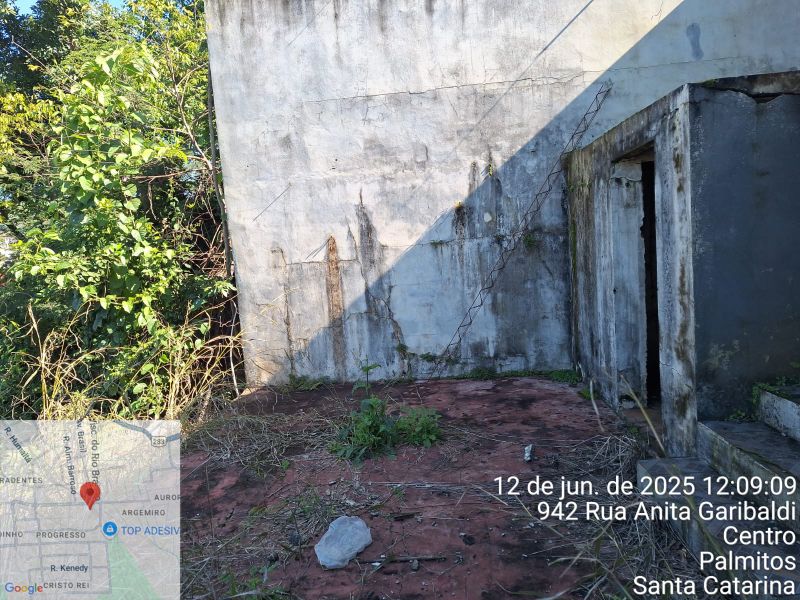 Terreno com casa em Palmitos/SC, localizado em Palmitos - SC