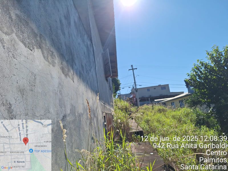 Terreno com casa em Palmitos/SC, localizado em Palmitos - SC