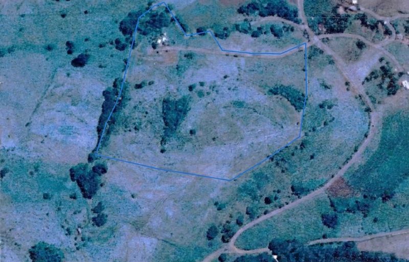 Terreno rural com 13,37 hectares, localizado em Saltinho - SC