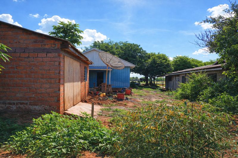 Terreno com 455,00m² com casa de 63,00m², Ibirubá, localizado em Ibirubá - RS