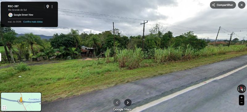 Terreno com 1.000m² com casa em Candelária/RS, localizado em Candelária - RS