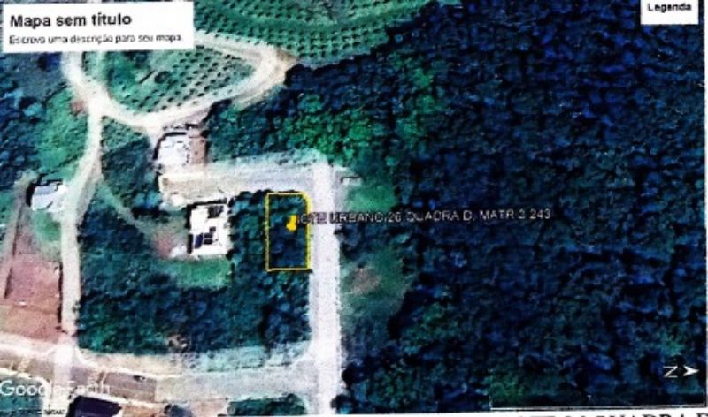 Terreno urbano com área de 403,15 m², localizado em Arabutã - SC, bairro Centro