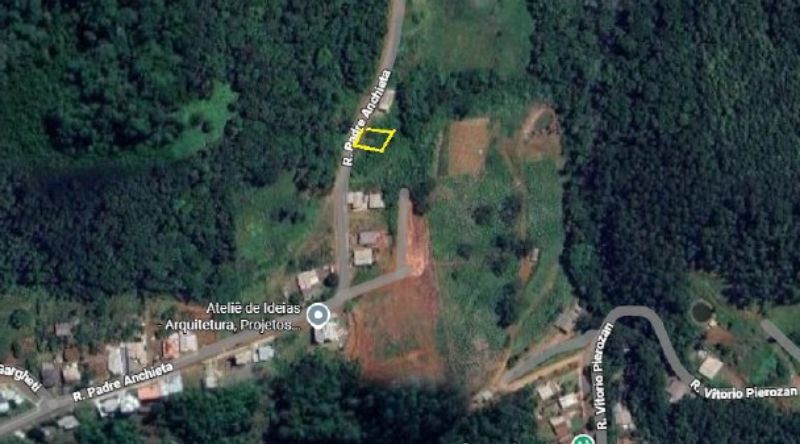 Terreno no centro com área de 451,20m², localizado em Seara - SC, bairro Centro