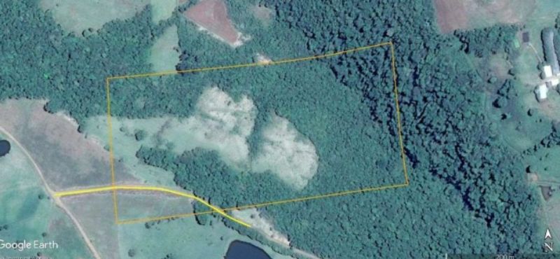 Área rural com área de 125.000 m2 Linha Pelizza, localizado em Xavantina - SC
