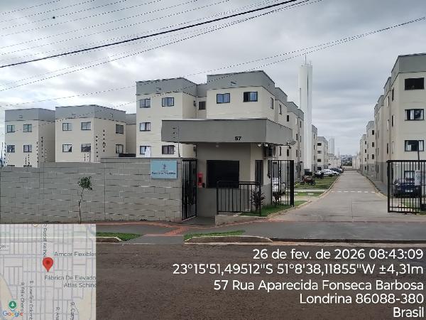 Apartamento : AREA_PRIVATIVA: 43,31: AREA_TERRE, localizado em Londrina - PR