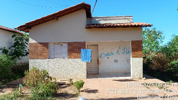 Casa : AREA_PRIVATIVA: 58,5: AREA_TERREN, localizado em Demerval Lobão - PI