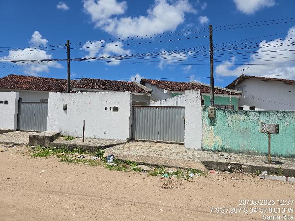 Casa : AREA_PRIVATIVA: 69,25: AREA_TERRE, localizado em Santa Rita - PB