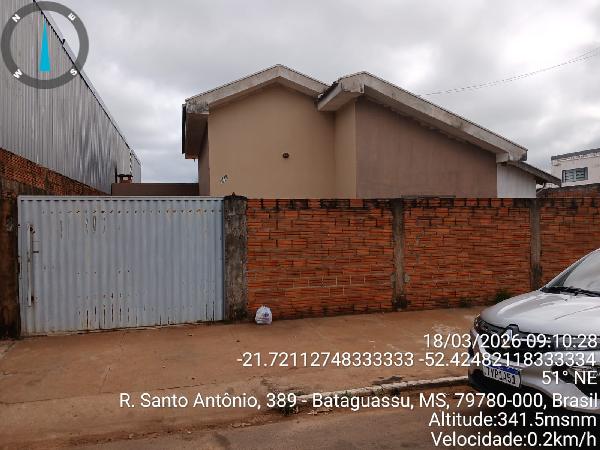 Casa : AREA_PRIVATIVA: 97,81: AREA_TERRE, localizado em Bataguassu - MS
