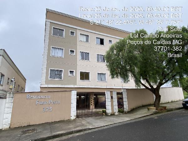 Apartamento : AREA_PRIVATIVA: 48,79: AREA_TERRE, localizado em Poços De Caldas - MG