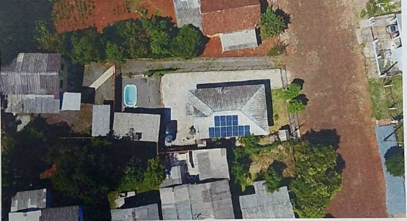 Terreno com 372,0m2  com casa de 132,00m², localizado em Santo Augusto - RS