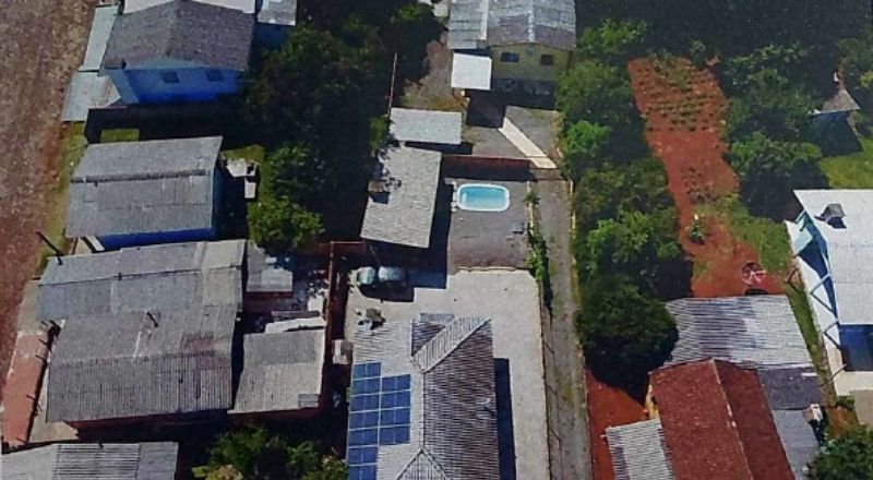 Terreno com 372,0m2  com casa de 132,00m², localizado em Santo Augusto - RS