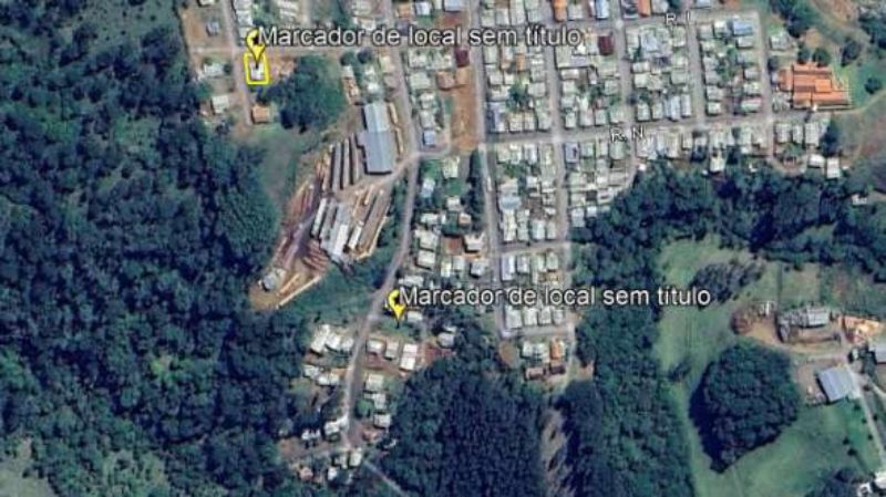 Terreno Urbano com área de 593,03 m², localizado em Vargem Bonita - SC