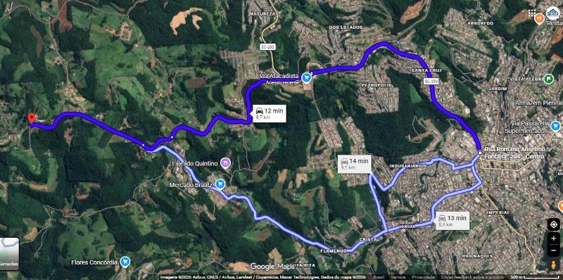Àrea rural com 138.348,93m² em Presidente Kenedy, localizado em Concórdia - SC, bairro Presidente Kenedy