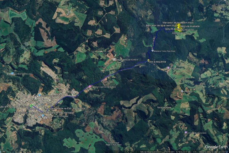 Área Rural com 41.746,00m² em Água Doce/SC, localizado em Água Doce - SC