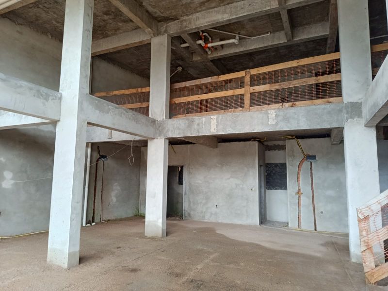 Sala Comercial em construção com 107,22m², localizado em Jacutinga - RS, bairro Centro