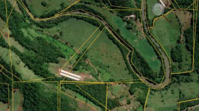 Área rural com 125.000m² Linha Uvá, localizado em Itá - SC